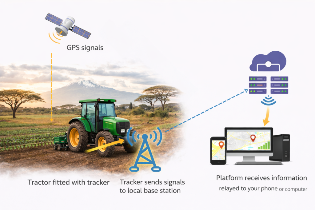 How Tractor GPS Tracking Works in Kenya